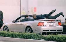 Josh Hartnett and Harrison Ford in Columbia's Hollywood Homicide - 2003 