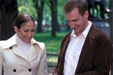 Jennifer Lopez and Ralph Fiennes in Columbia's Maid In Manhattan - 2002 