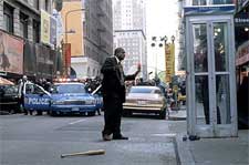 Forest Whitaker and Colin Farrell in 20th Century Fox's Phone Booth - 2003 