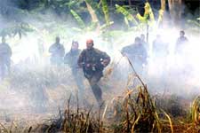 Bruce Willis in Columbia's Tears of the Sun - 2003
